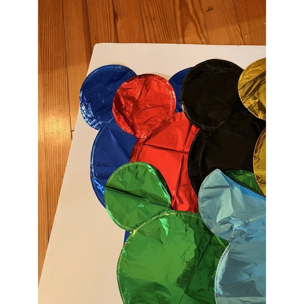 50 Mickey Mouse Balloons party foil Decor Lot Bundle 14 Inch Birthday Party